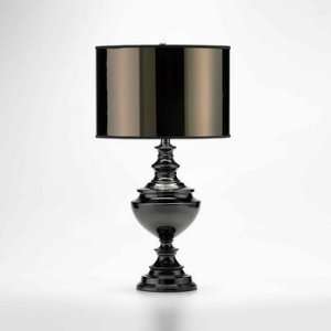 Cyan Lighting 04116 One Light Traditional Table Lamp, Bronze Paper 