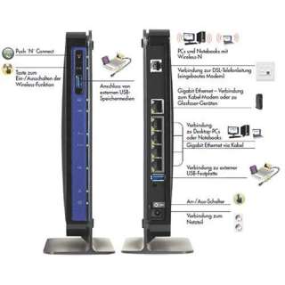 NETGEAR Dual Band N600 DGND3800B Wireless LAN VDSL ADSL2+ Modem ROUTER 