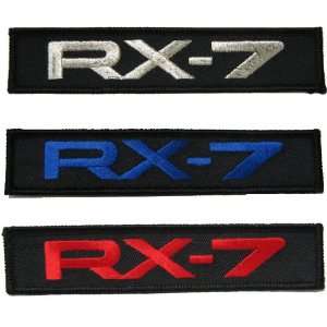  MAZDA RX 7 Patch   FC FD   Silver Automotive