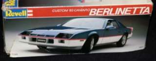 Revell 83 Camaro Berlinetta CUSTOM 1/16 scale # 7491  