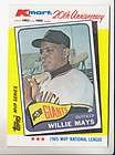 WILLIE MAYS 1965 MVP 1982 TOPPS K MART 20th Anniversary