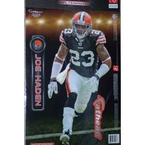 Joe Haden Fathead Cleveland Browns Official NFL Wall Graphic 16x 9 
