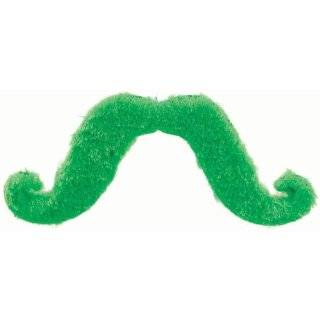  Saint Patricks Day Green Leprechaun Costume Moustache 