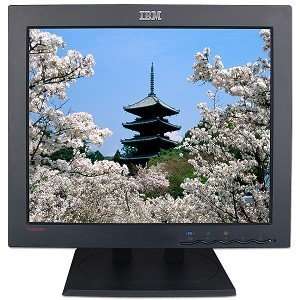  17 IBM DVI TFT LCD Monitor (Black) Electronics
