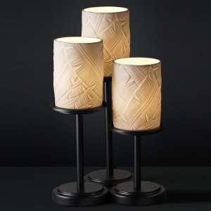  Justice Design Group POR 8797 Dakota 3 Light Table Lamp 
