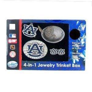  College Trinket Box   Auburn Tigers 
