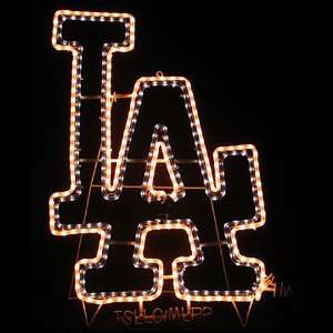   Topperscot Los Angeles Dodgers Sports Yard Lights