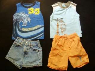   Boy 12 18 Months Spring Summer Clothes Outfits Shorts Play Lot  