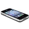 CHARGER+SILVER CASE+PRIVACY FILM for VERIZON Apple iPhone 4S 4 G 