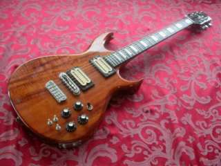 80s CARVIN DC 200 KOA SOLID BODY ELECTRIC GUITAR #623  