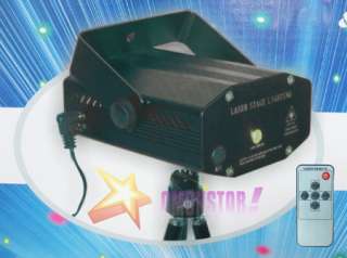 RC Mini DJ DISCO Laser Stage Light 150mW Red+Green B  