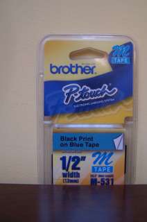Brother P touch Electronic Labeling Tape 1/2 M 531  