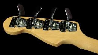   Precision Electric Bass Guitar Ash Body Maple Fretboard Natural  