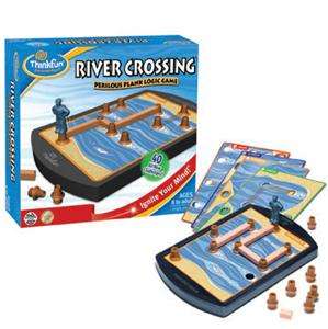THINKFUN #7020 River Crossing, the Perilous Plank Puzzle NEW IN BOX 