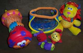 BIG INFANT 16 TOY LOT~FISHER PRICE~SASSY~LAMAZE~WHOOZIT~TAGGIE~BABY 