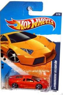 10 Hot Wheels HW Garage #71 Lamborghini Reventon orange  