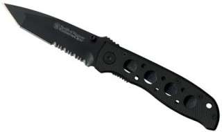 EXTREME OPS FOLDING KNIFE BLACK New W/ Clip  