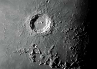 This region of the Moon was taken with a Meade 8 LX90 (mounted in the 