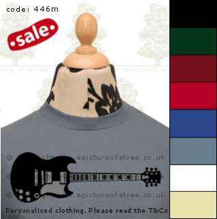 Lovely Gibson SG T~Shirts 100% Cotton  