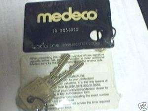 Locksmith Medeco G# Biaxial Precuts 6 Pin, in pairs  