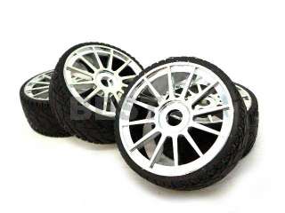 LOUISE RC CAR BUGGY ON ROAD SPORT TYRES & WHEELS x4  