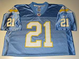 San Diego Chargers Ladanian Tomlinson #21 Jersey sz L, Large  