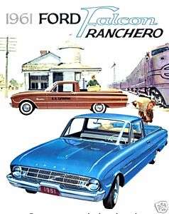 1961 FORD FALCON ~ RANCHEROS ~ MAGNET  