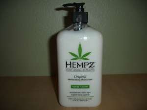 Hempz Original Herbal Body Moisturizer 17 oz. 2 Bottles  