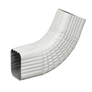 Amerimax Home Products 2 In. X 3 In. Aluminum Downspout B Elbow 27065 
