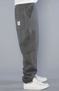 Crooks and Castles The Mens Sweat PantHi Luxe in Charcoal Heather 