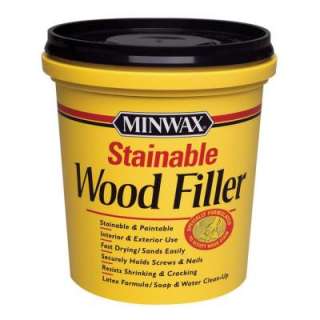 Minwax 16 oz. Stainable Wood Filler 42853000 