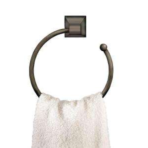 American Standard Town Square Towel Ring in Blackened Bronze 