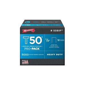 Arrow Fastener 1/2 In. Staples Industrial Pack 508IP 10 at The Home 