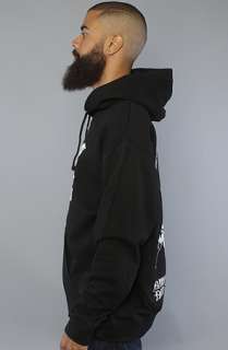 Famous x REBEL8 The Earth Girls Are Easy Zip Up Hoody in BlackLimited 