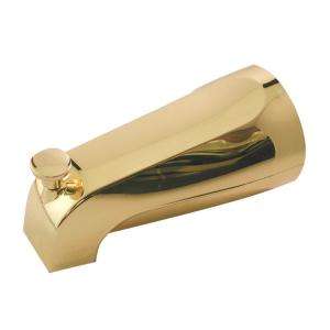 DANCO Polished Brass Universal Tub Spout with Diverter 89265 at The 