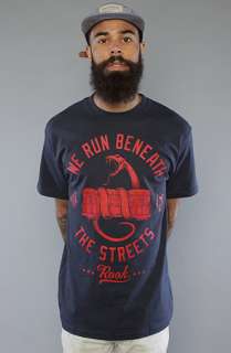 Rook The Streets Tee in Navy  Karmaloop   Global Concrete Culture