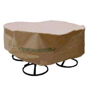 Hearth & Garden 380G Polyester Original Round Table and Chair Set 