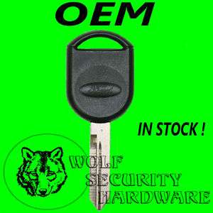 Ford Logo OEM PATS Transponder Chip Key Blank 599114  