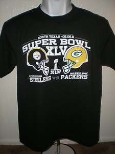 NEW IR Super Bowl XLV 2011 YOUTH Large L T Shirt 1LB  