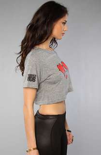 Married to the Mob The Luv Struck Tee in Heather  Karmaloop 