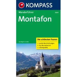 Montafon Wanderführer mit Tourenkarten und Höhenprofilen  
