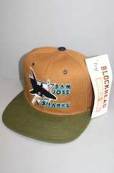 And Still x For All To Envy Vintage San Jose Sharks blockhead snapback 