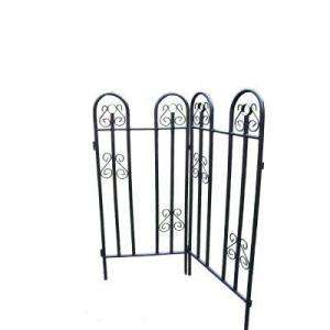 Oakland Living 48 In. Metal 2 Piece Garden Fence 5022 HB at The Home 