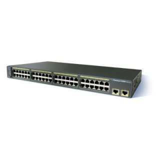 Cisco Catalyst 48 Port Ethernet Switch WSC296048TTL  