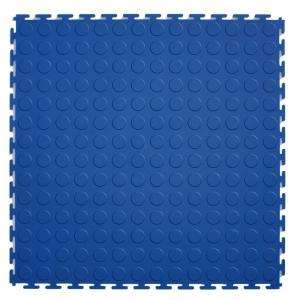 IT tile 20 1/2 in. x 20 1/2 in. Coin Dark Blue PVC Interlocking Multi 