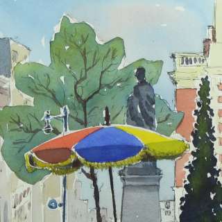 Sydney Arrobus Hanover Square London Painting  