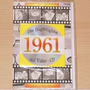 Geburtstagskarte 1961 mit Video CD Jahreschronik  