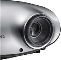 Samsung SP D400S DLP Projektor (Kontrast 30001, 4000 ANSI Lumen, XGA 