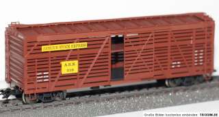 Märklin H0 45642 03 US Vieh Transportwagen A.S.X. Neu  