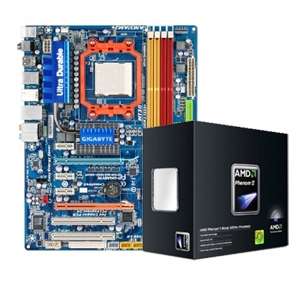 Gigabyte GA MA790X UD4P Motherboard & AMD Phenom II X4 965 Black 